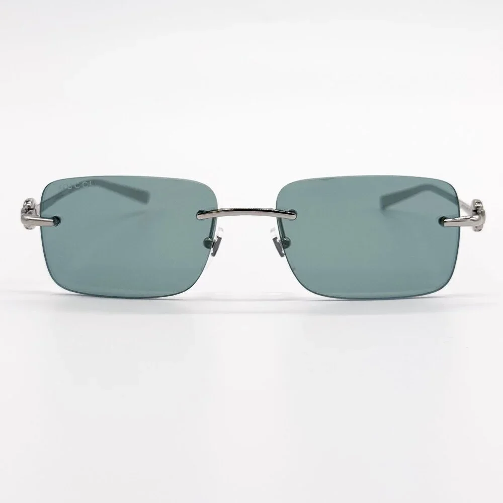 NEW GUCCI SUNGLASSES GG1703S 002 SILVER UNISEX EYEWEAR
